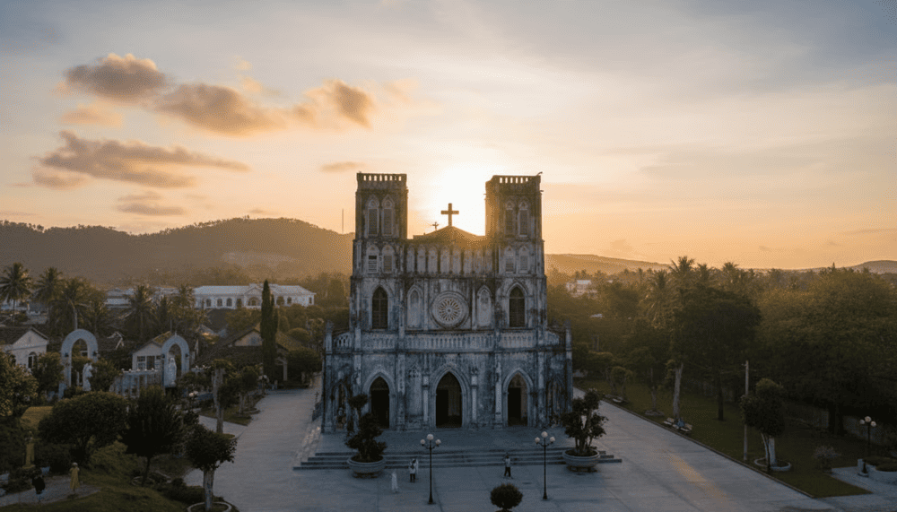 Nh&agrave; thờ Mằng Lăng